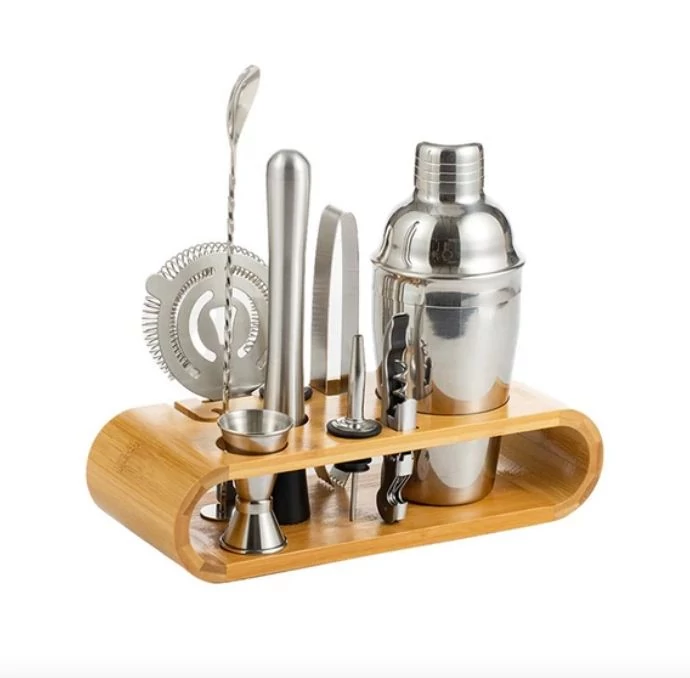 Bambo set za barmene od 700 ml s bambusovim stalkom holm6902