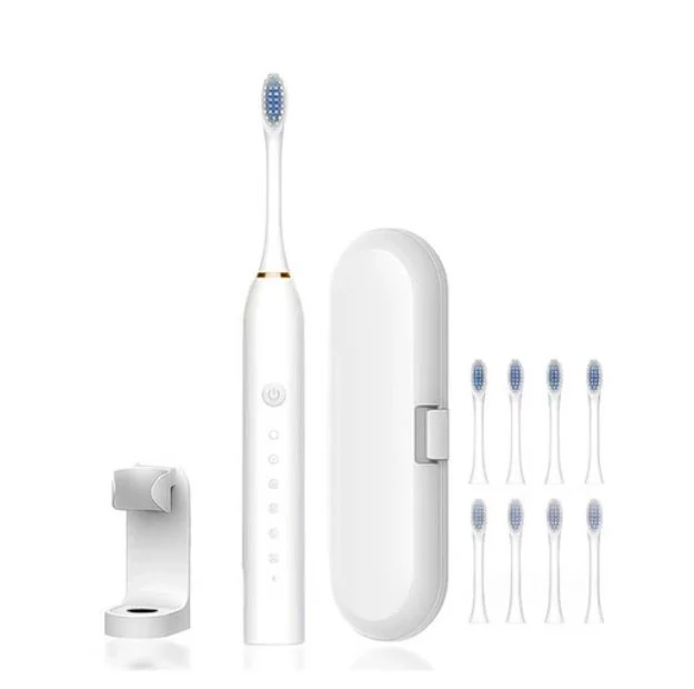 X3 električna četkica za zube – set s 8 zamjenjivih glava – model holm8553