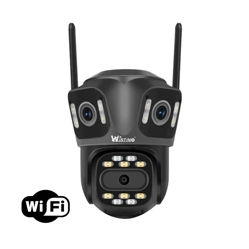Wi-Fi sigurnosna kamera s 3 leće – ONVIF, automatsko praćenje, IP66