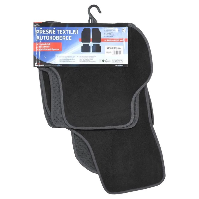 ​Set auto tepiha 4 komada za OCTAVIA II. 2004 – 04321