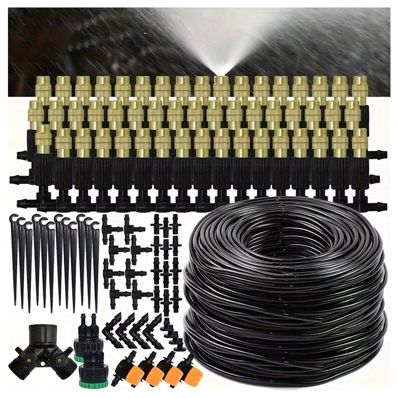 Automatski sustav kap po kap navodnjavanja – set 4/7 mm s mesing mlaznicama VF2295710