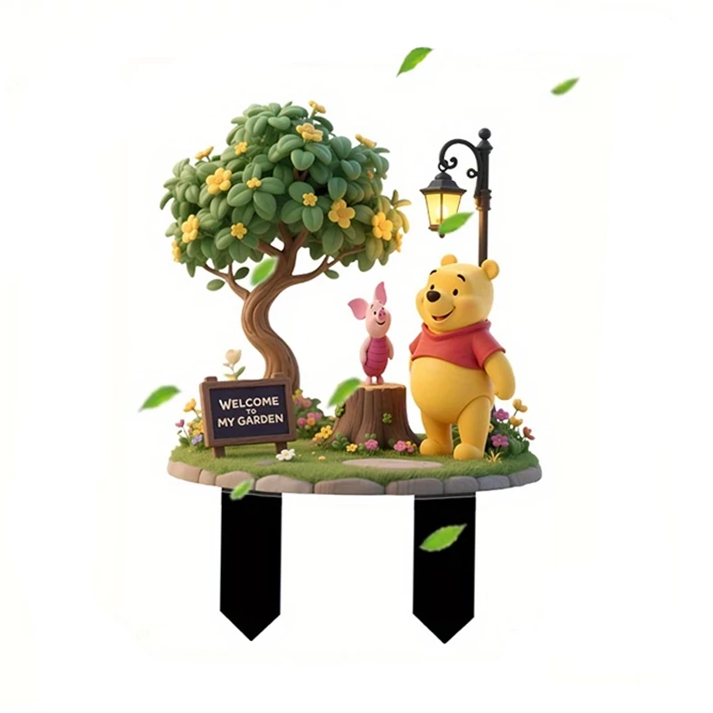Winnie the Pooh akrilni vrtni ukras – 2D ravni model FP2091510