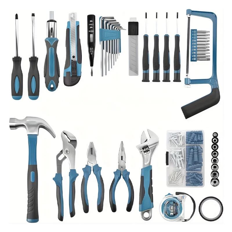 Set Ručnih Alata od 148 Dijelova s Prijenosnom Kutijom – TP174139