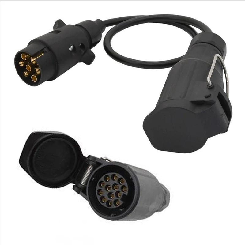 Adapter Kabel 0,6 m – 7-polni Utikač / 13-polna Utičnica – 07457