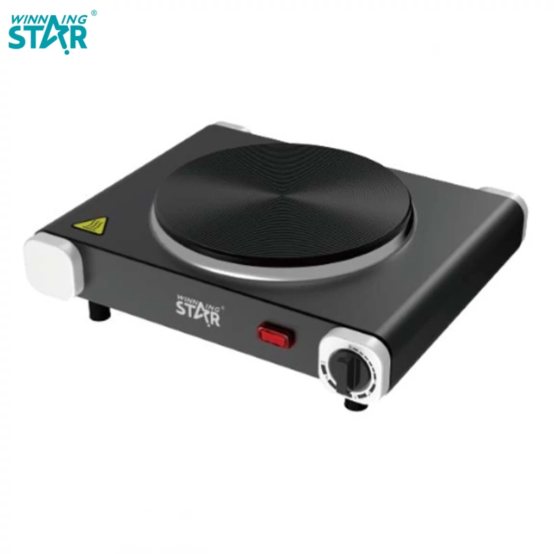 Winning Star električna ploča za kuhanje – 1500 W, 5 razina, nehrđajući čelik ST-9753