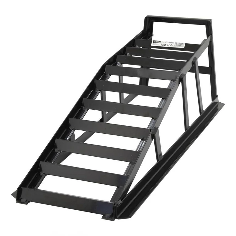 Čelična automobilska rampa – 1000 kg, 83 × 27 × 31 cm – s TÜV/GS certifikatom – 09248
