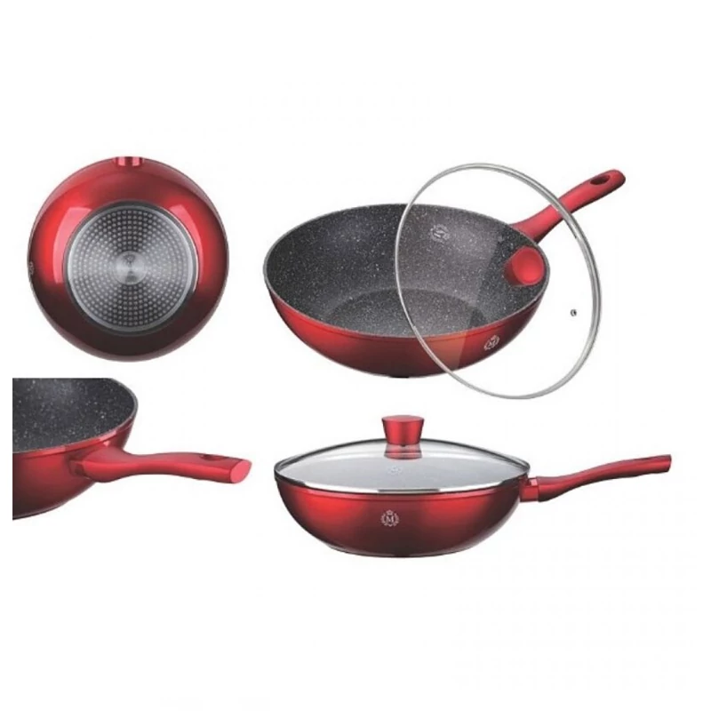 Bachmayer Wok s poklopcem 30 cm – BM-1030-30