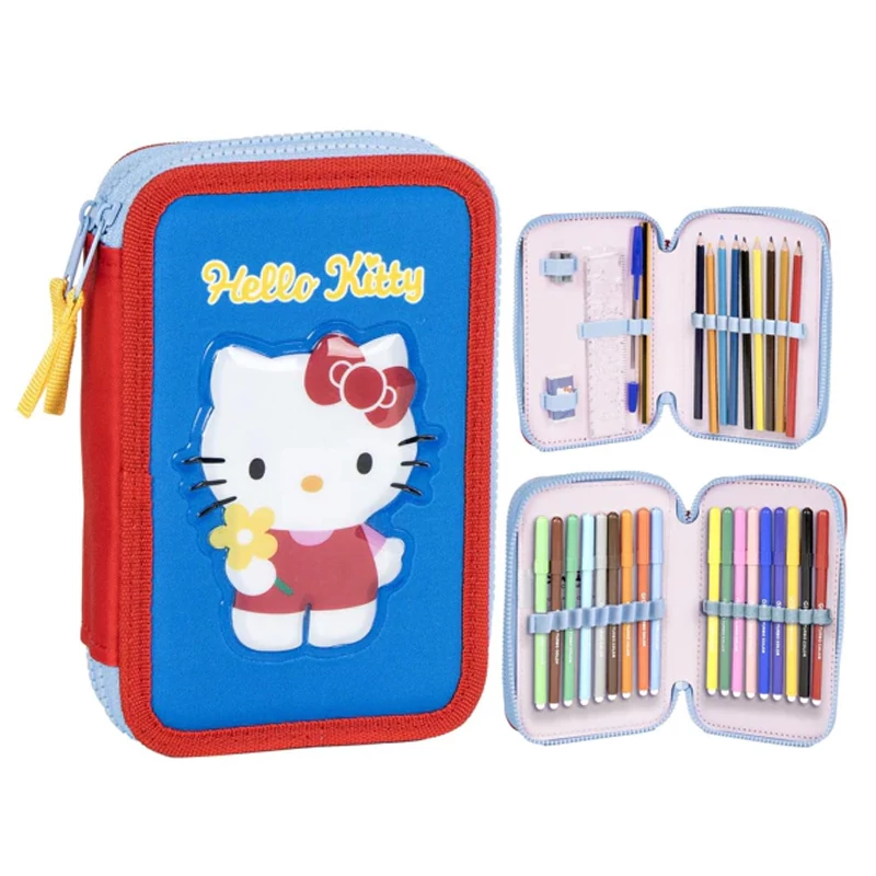 Hello Kitty – Dvokatna pernica s priborom 2700001708