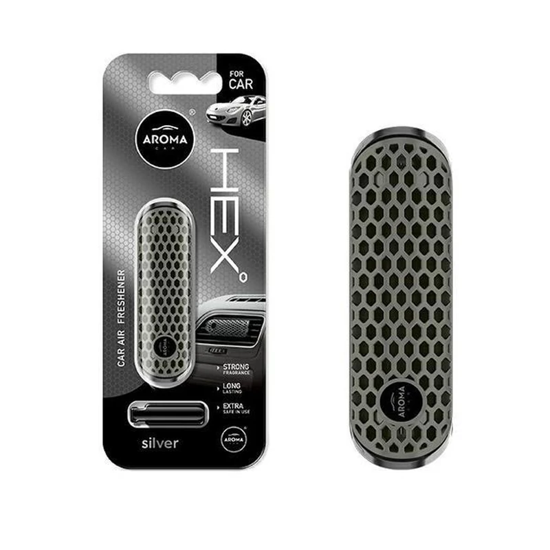 Auto miris HEX AROMA – srebrni am83576