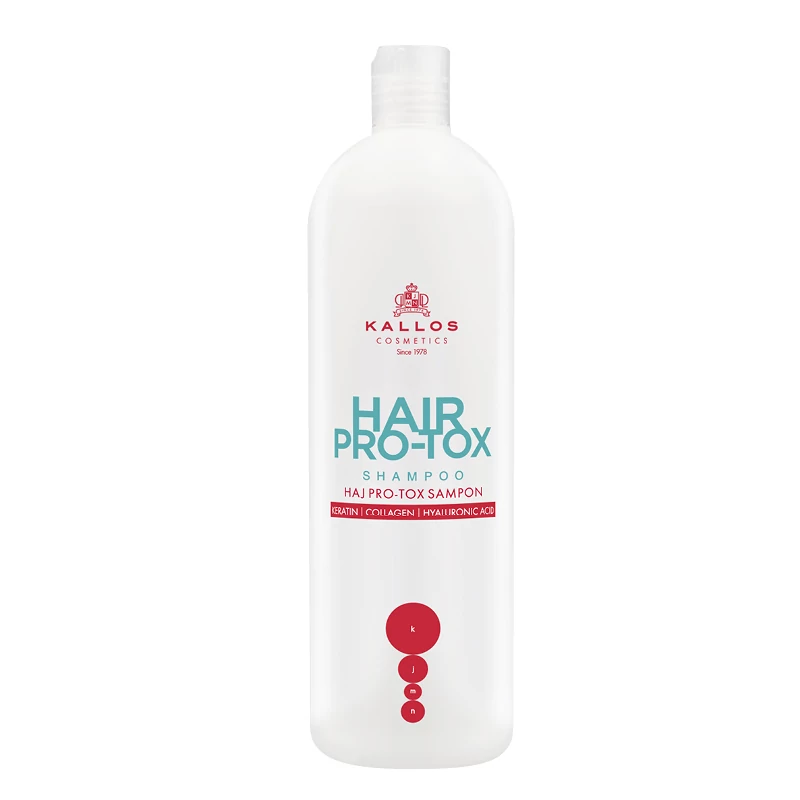 Kallos Hair Pro-Tox Shampoo jačajući šampon s keratinom 1000 ml 2005862
