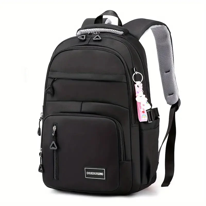 Ženski ruksak velikog kapaciteta s pretincem za laptop – CRNI JB365521-F