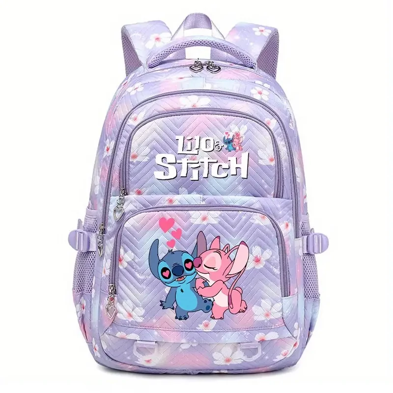 Disney Stitch ergonomski ruksak – Ljubičasti, velikog kapaciteta TU2471073-L