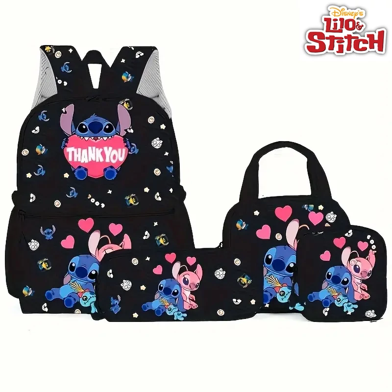 Lilo & Stitch 4-dijelni školski set – CRNI MB3567988-F