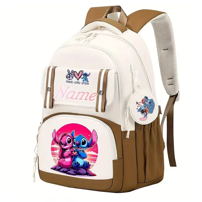Disney Stitch personalizirana školska torba – crna – UY4311185-B