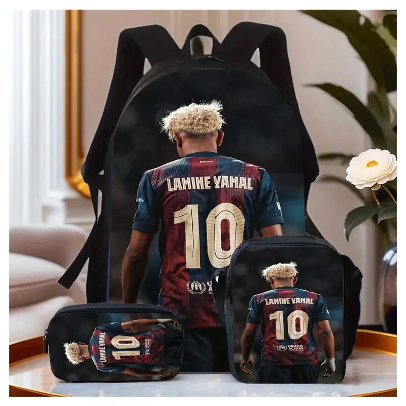Barcelona Lamine Yamal Trosdijelni Set Ruksaka – JH3786588
