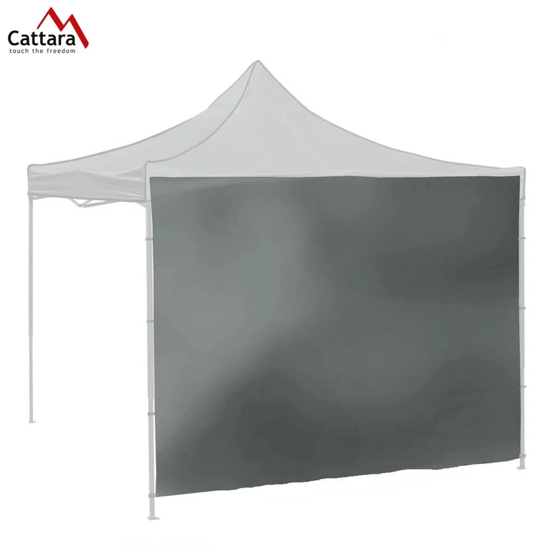 CATTARA Bočna Stranica za Party Šator – 2×3 m, Vodootporna, 210D Siva – 13344