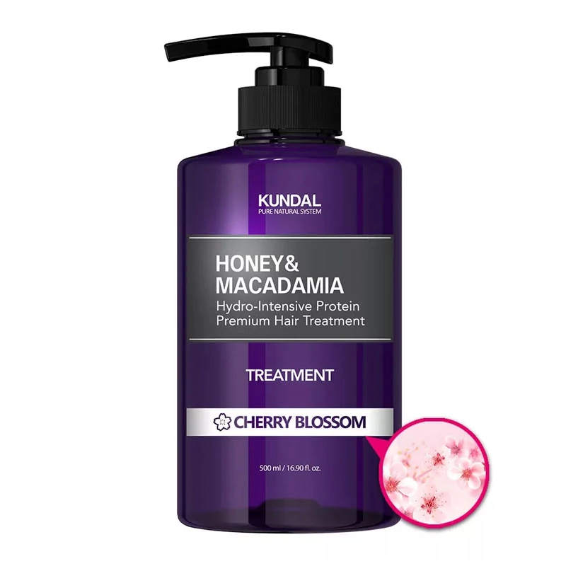 KUNDAL Honey&Macadamia regenerator za kosu Cvat trešnje 500 ml 20963