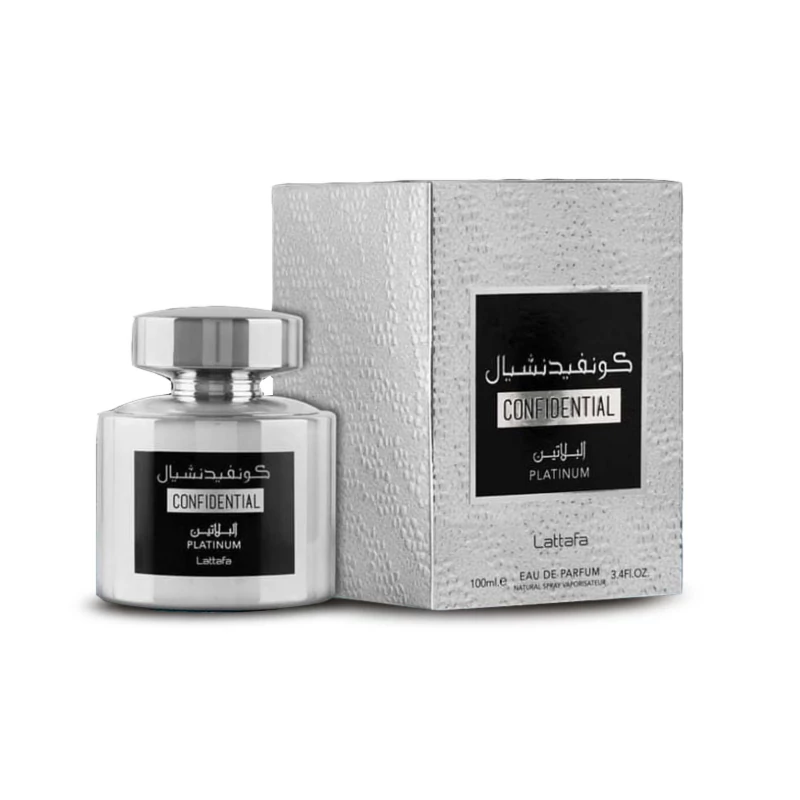 Lattafa Confidential Platinum Eau de Parfum za muškarce 100 ml 143368