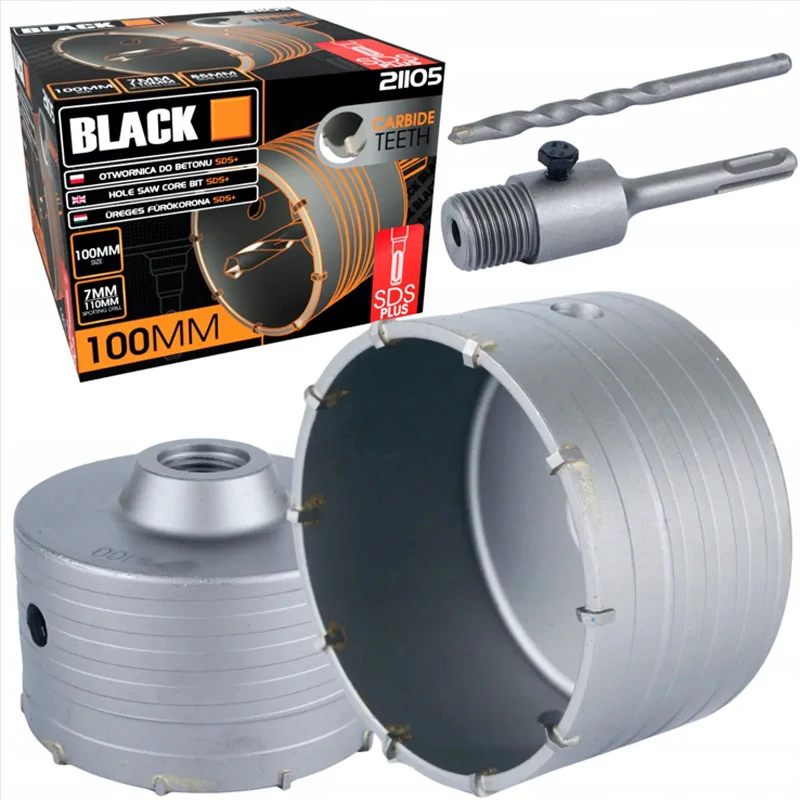 BLACK SDS Plus krunska bušilica za beton, 100 mm – 21105