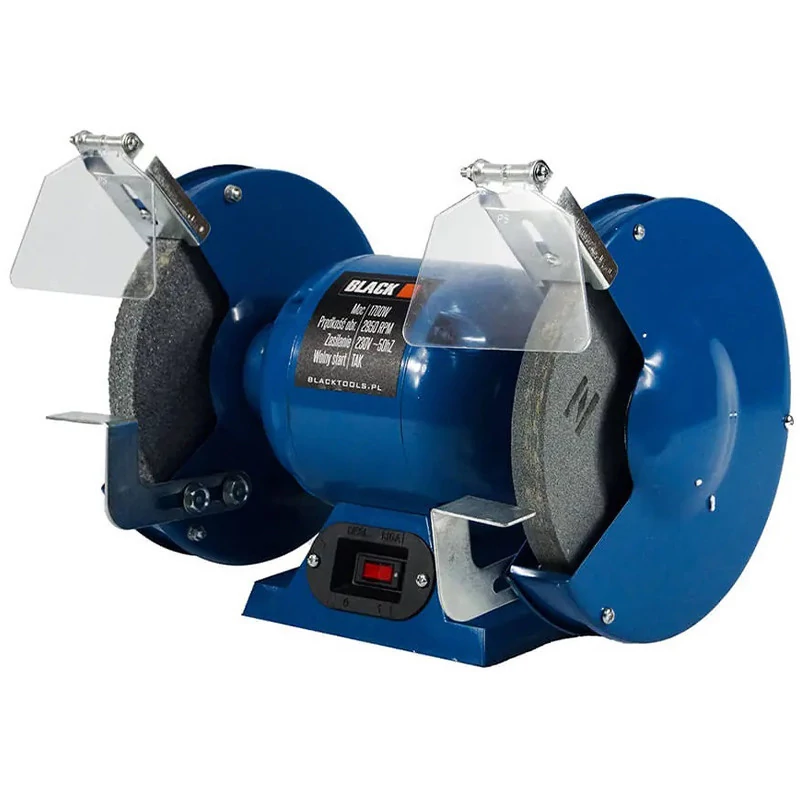 Crna dvostruka brusilica 1700W + 2 diska - 46502