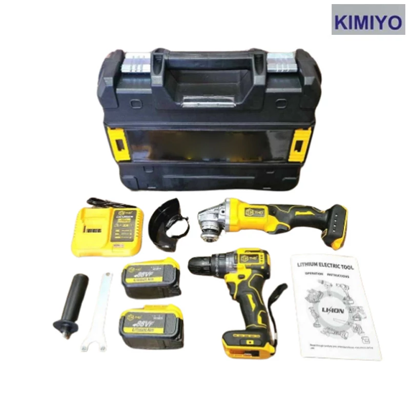 Kimiyo CH24-48 set akumulatorske brusilice i odvijača, 128V s 2 baterije