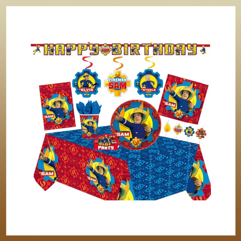 Vatrogasac Sam party set 64 kom DPA90501111