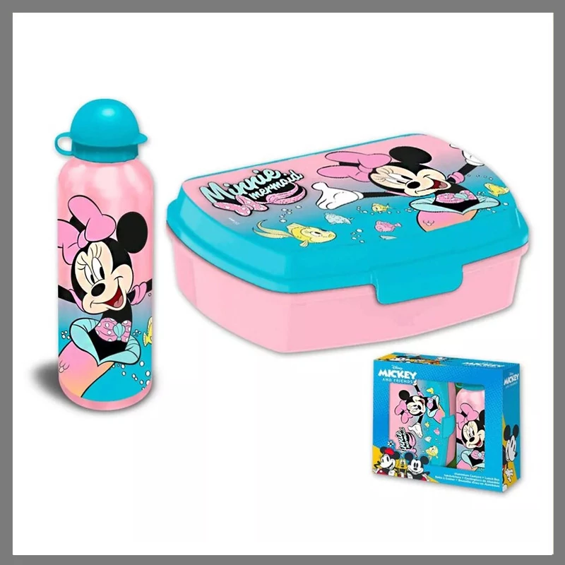 Disney Minnie Mermaid set kutije za sendviče + aluminijska boca EWA30011MN