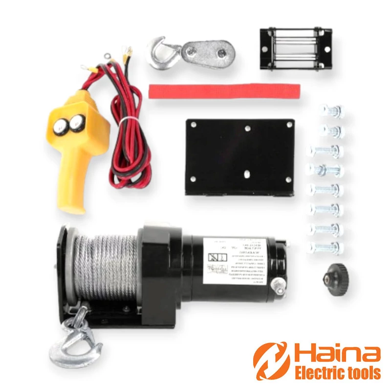 Haina 12V električna auto vitla 1360 kg HA-2254