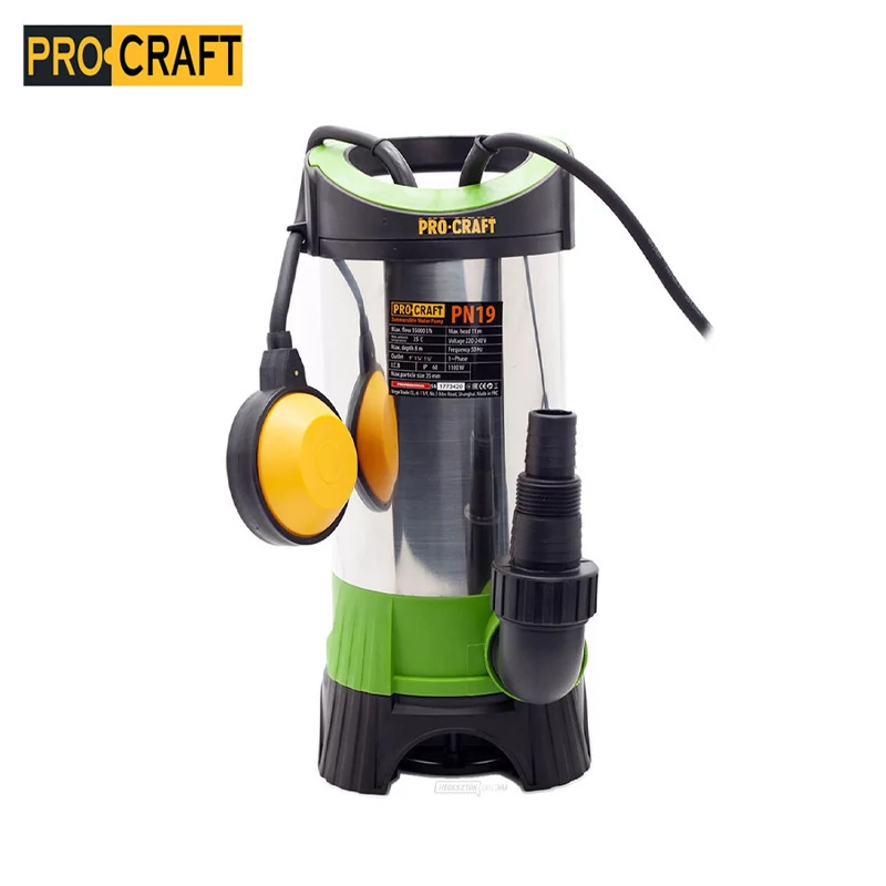Procraft PN19 Potopna Pumpa za Vodu i Mulj