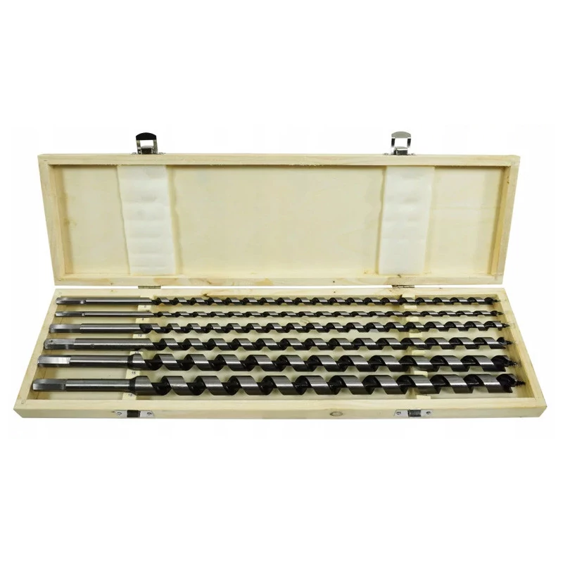 VERKE Set svrdla za grede, 6 komada, 6–18 mm, 460 mm duljine V05077